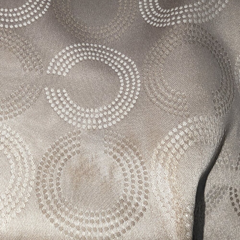 Good Used Condition Coach Khaki Canvas and Leather Satchel Bag. - Picture 9 of 10